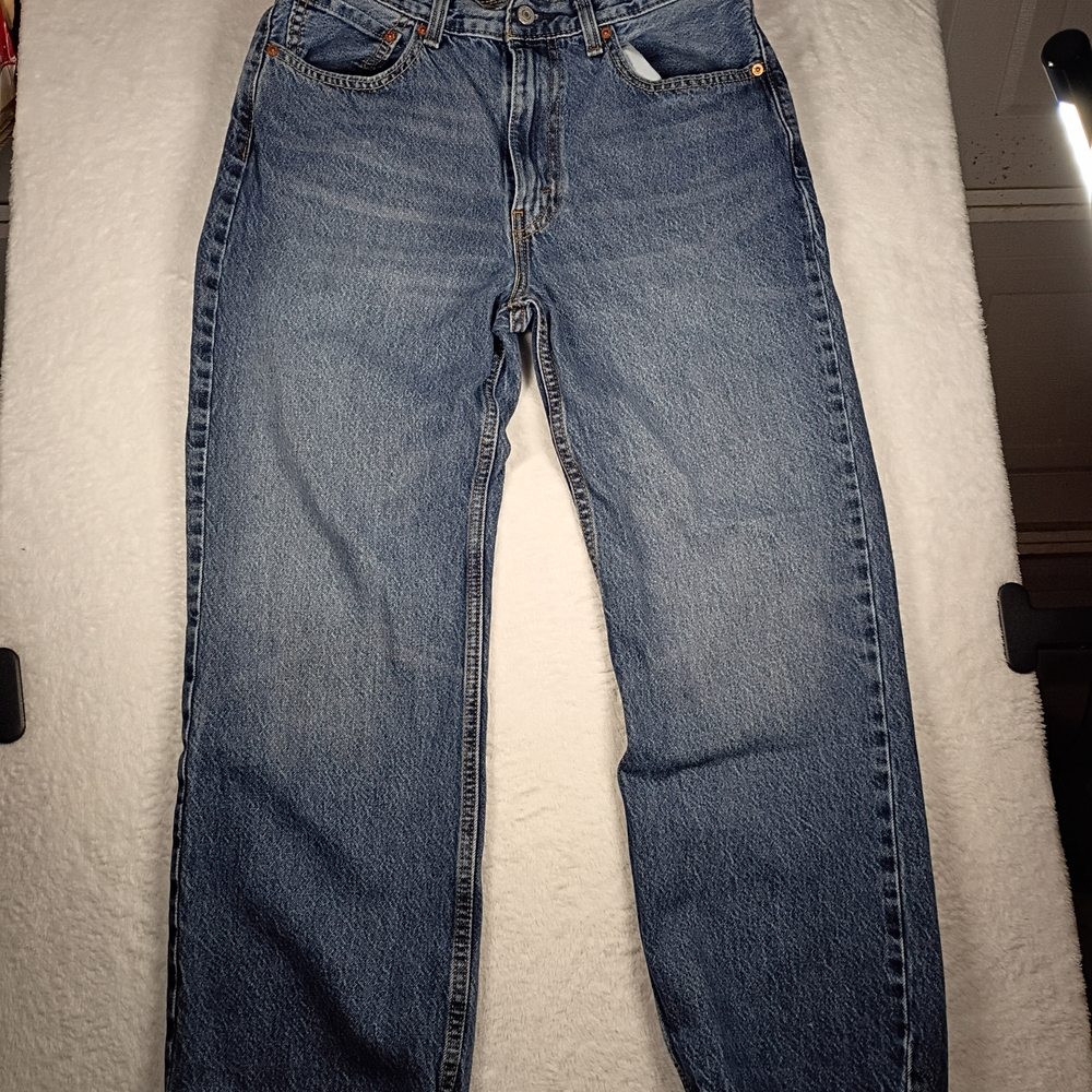 Levi’s 565 Men’s Jeans W33 L30 Loose Fit Light Wash Denim Classic